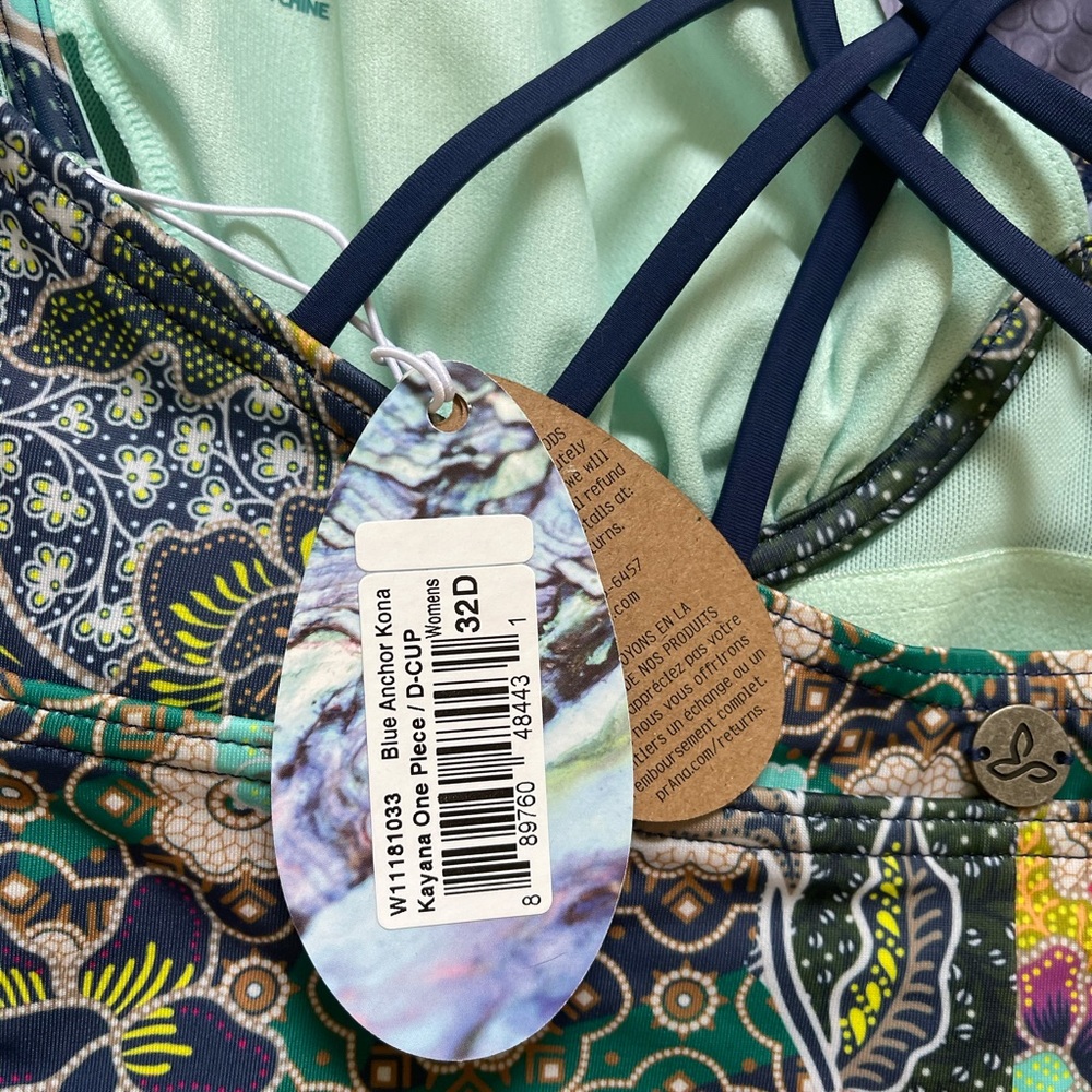 NWT One piece Prana swimming suit - Picture 5 of 5